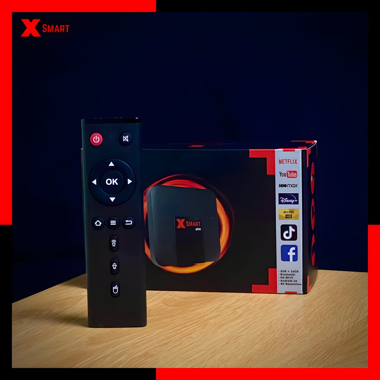 جهاز التحكم عن بعد (XSMARTslim) - صندوق التلفزيون