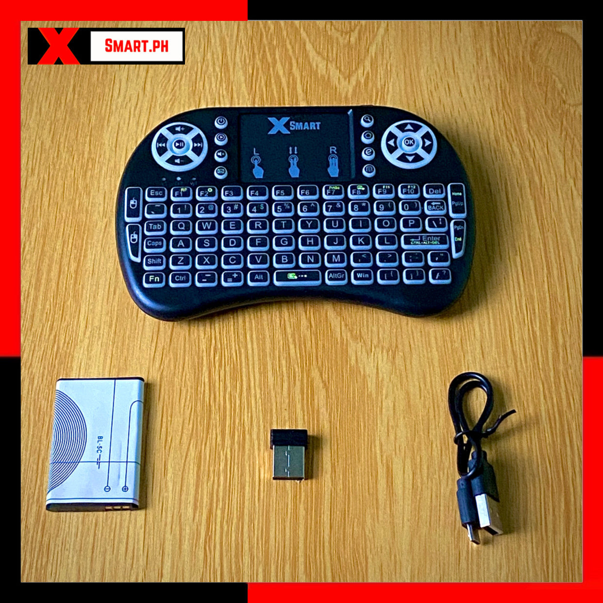 Mini Keyboard with Airmouse