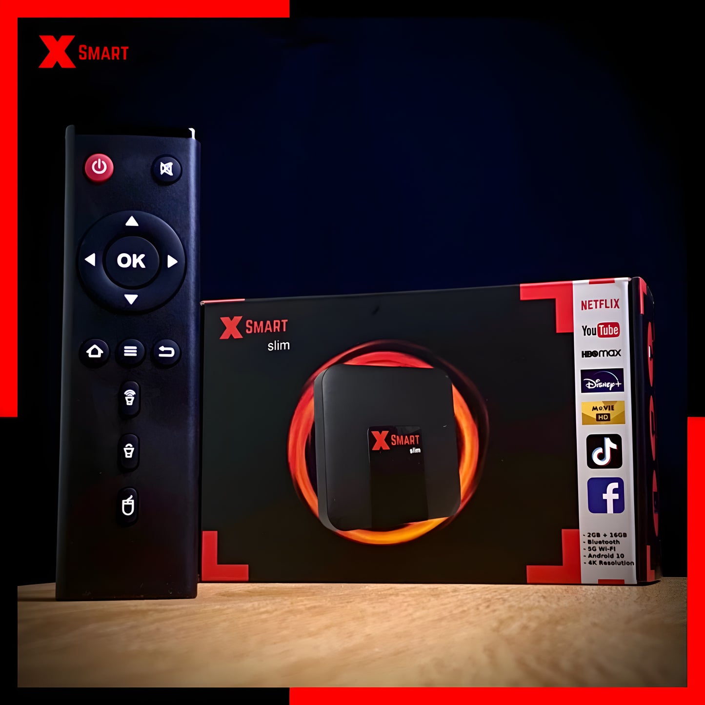 جهاز التحكم عن بعد (XSMARTslim) - صندوق التلفزيون