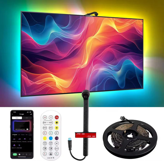 XSmart TV Backlight with (Camera Sensor) - Sync via Camera & App Control
