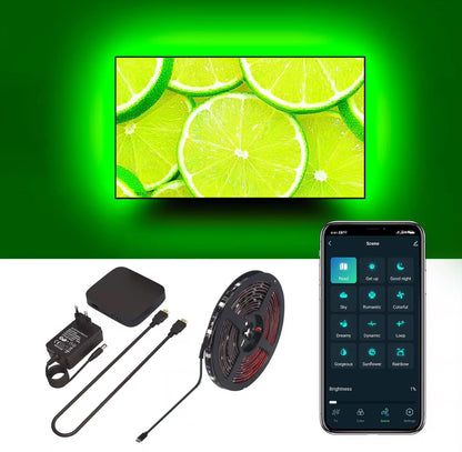 Smart Gaming LED Lights – HDMI Sync with TV | App Control